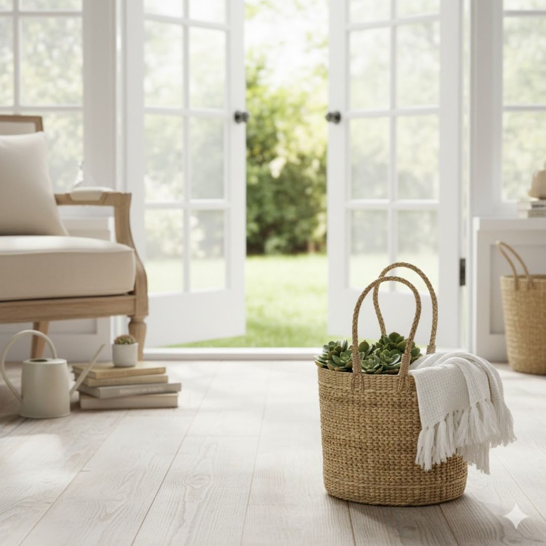 Elegant Bucket Basket for Eco-Friendly Storage 011